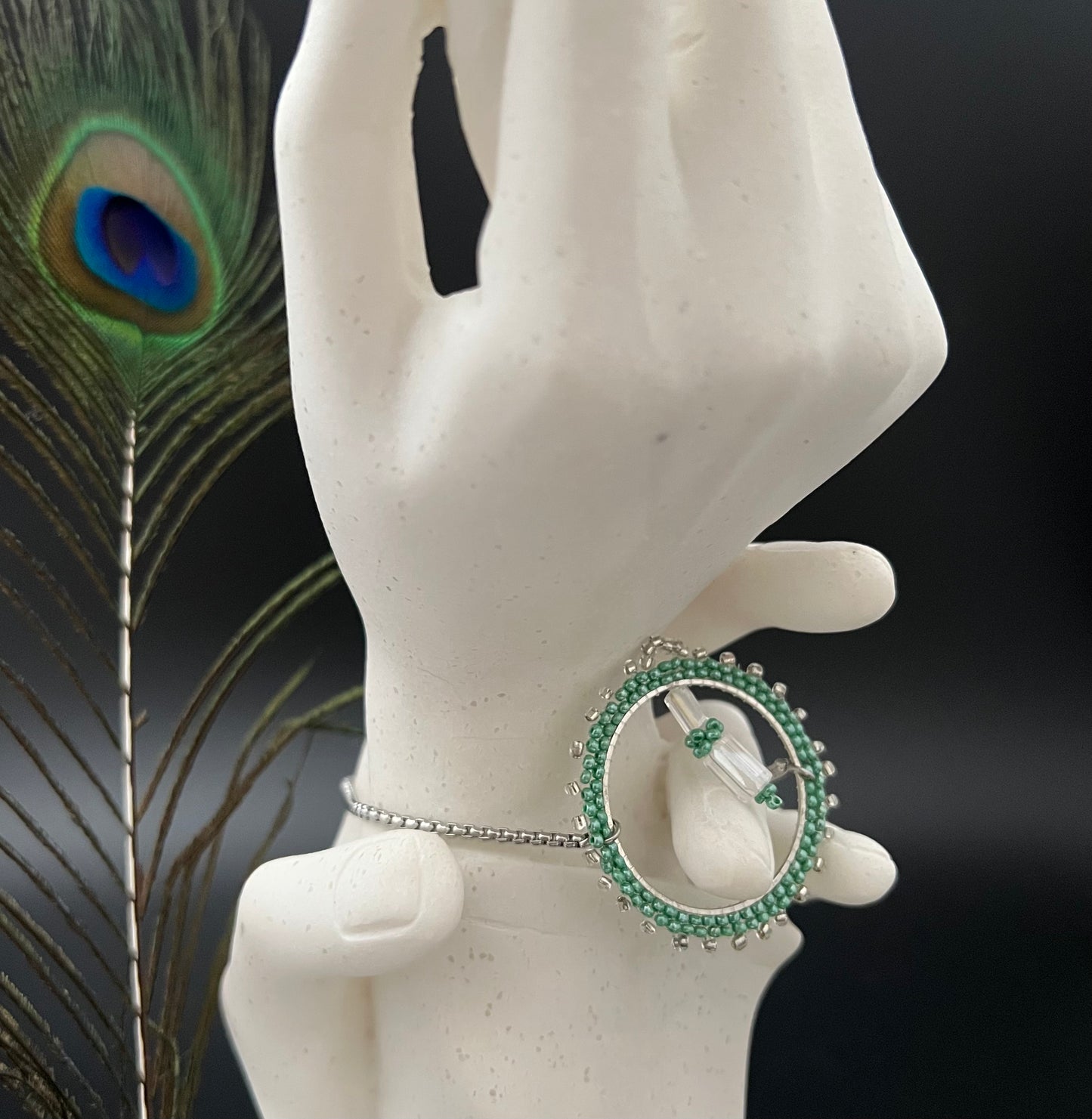 Beaded Circle Bracelet