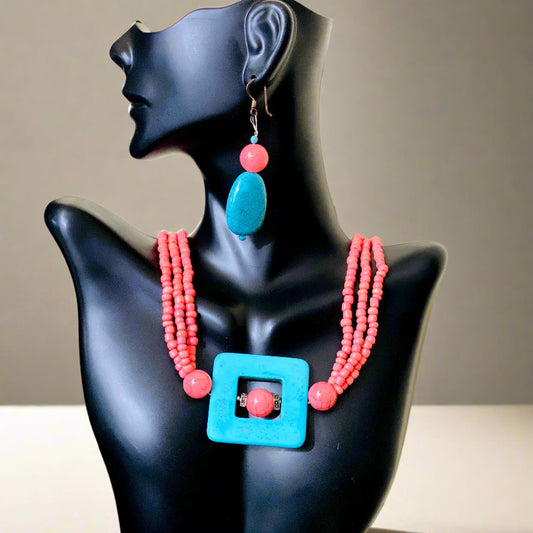 Imitation Turquoise Beads Jewelry