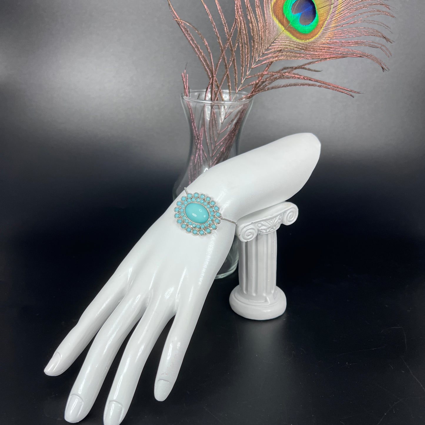 Imitation Turquoise Bracelet