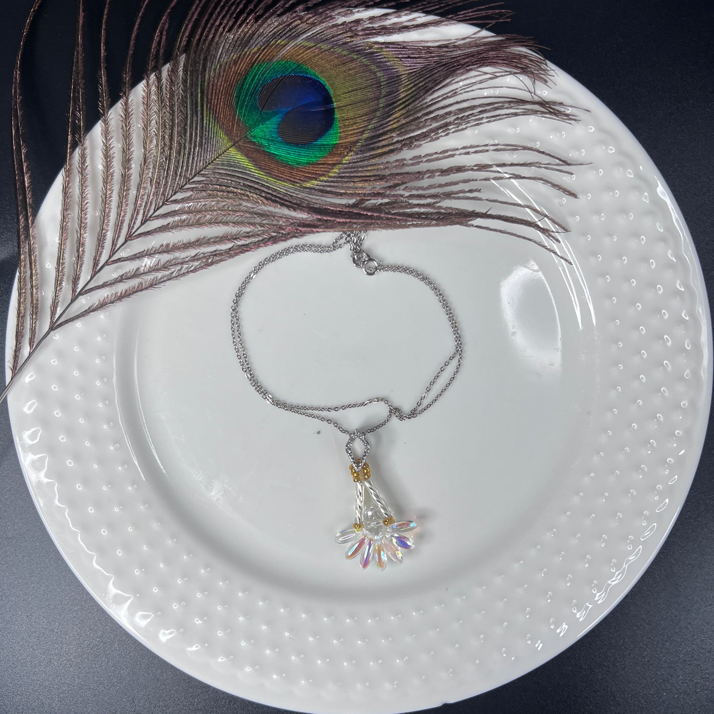 Floral Bouquet Pendant
