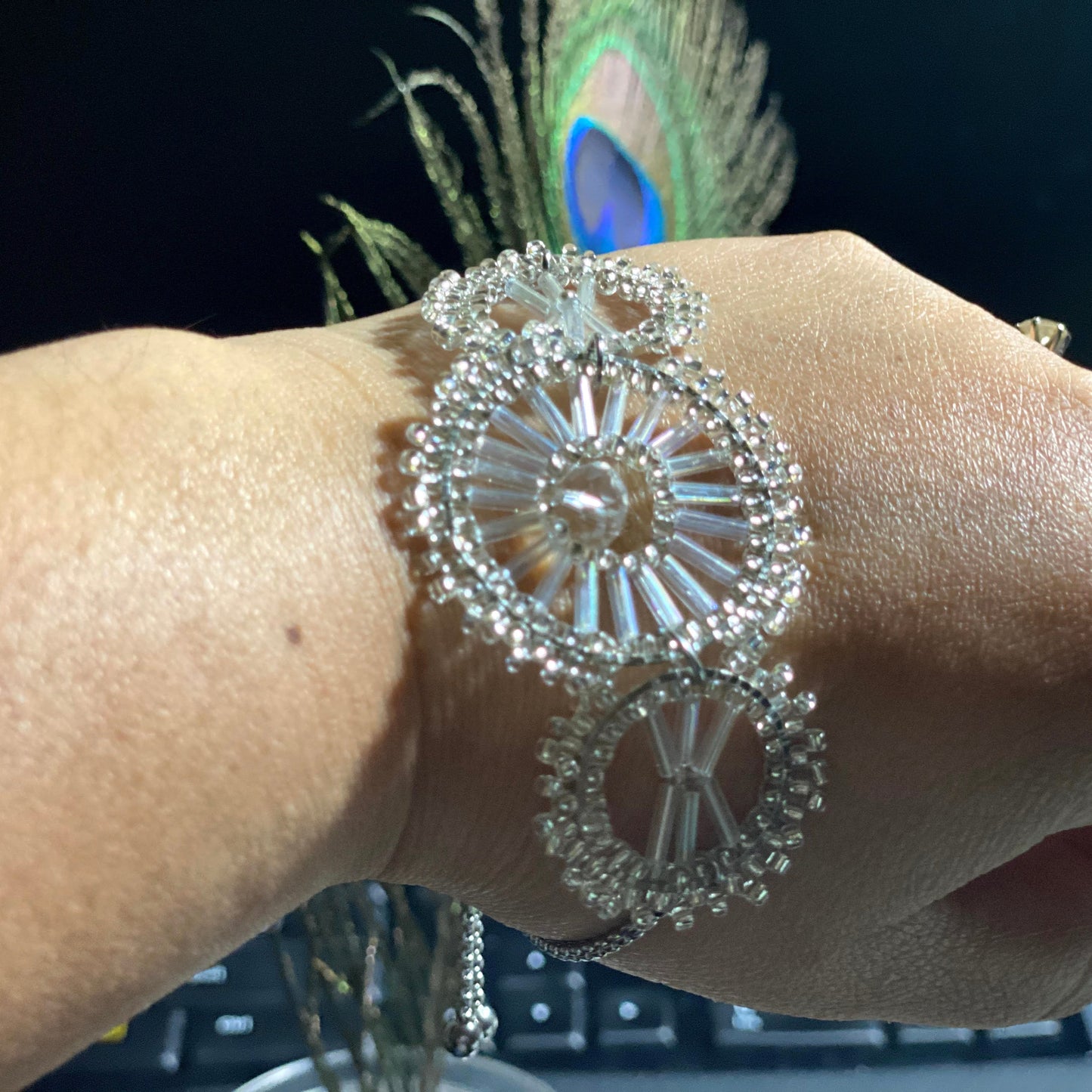 Beaded Circle Bracelet