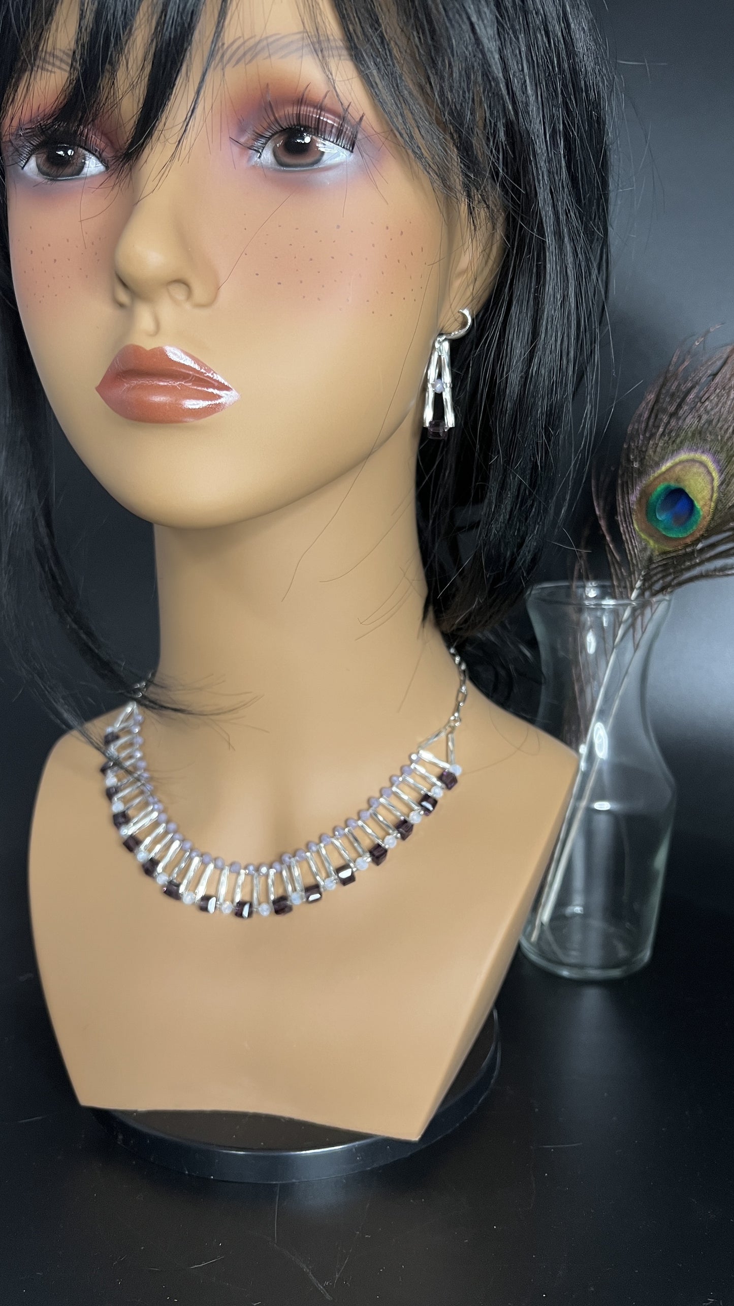 Crystal Beaded Necklace