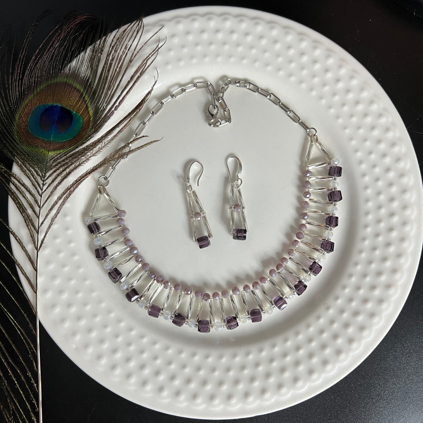 Crystal Beaded Necklace