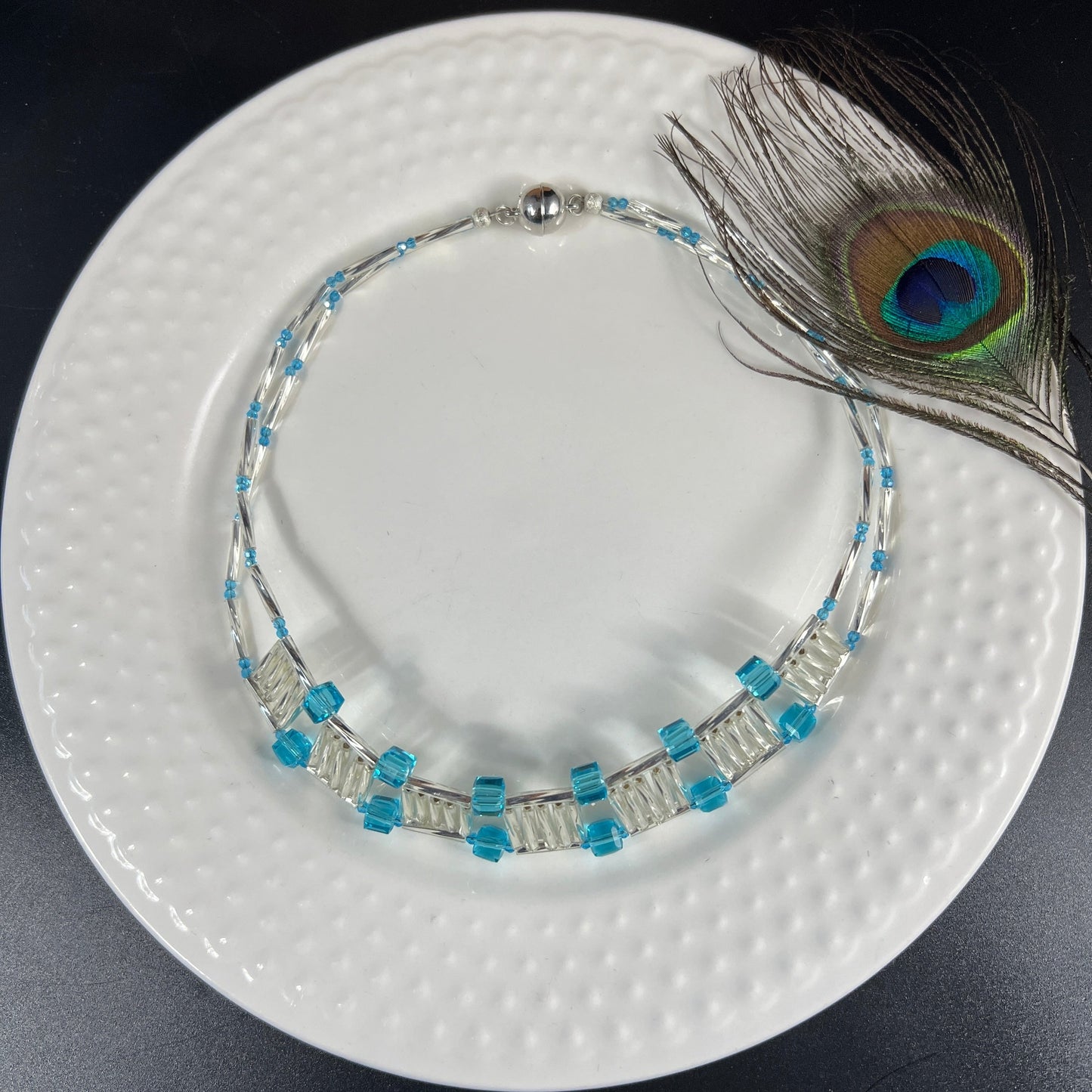 Beaded Crystal Choker