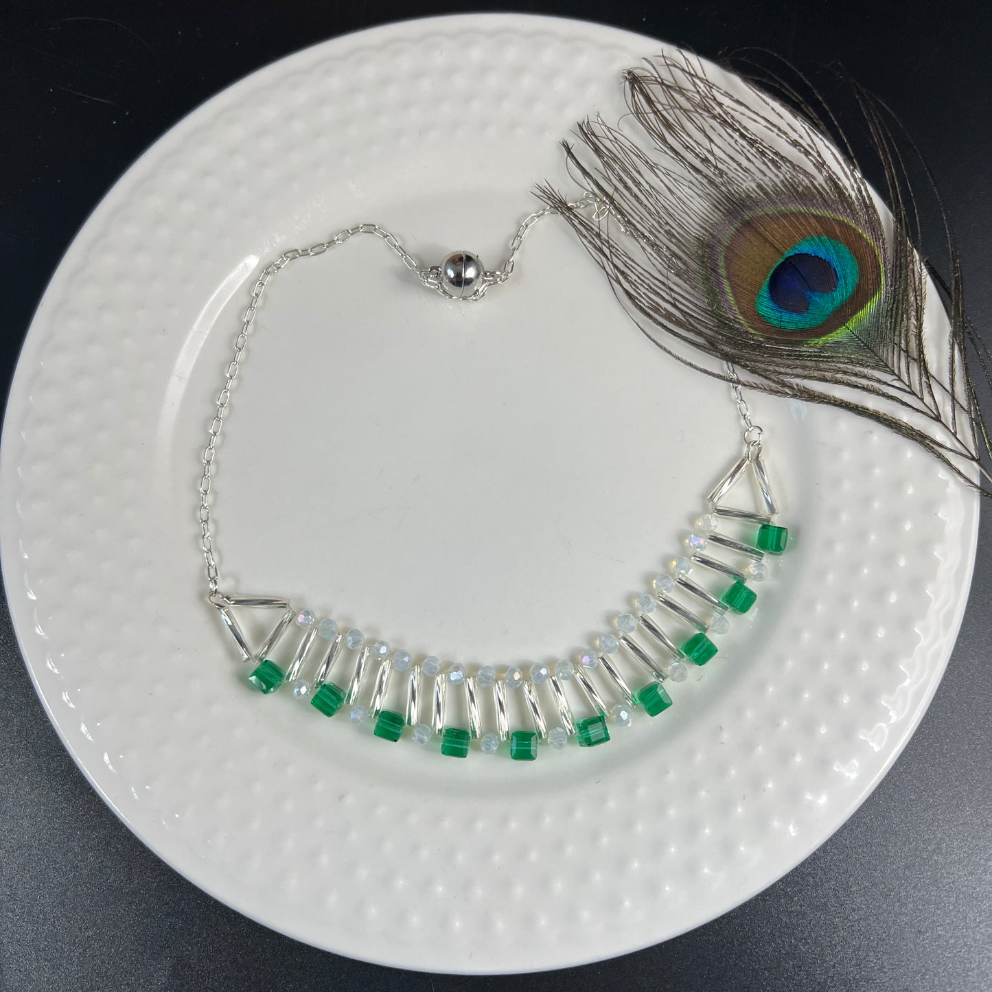 Crystal Beaded Necklace