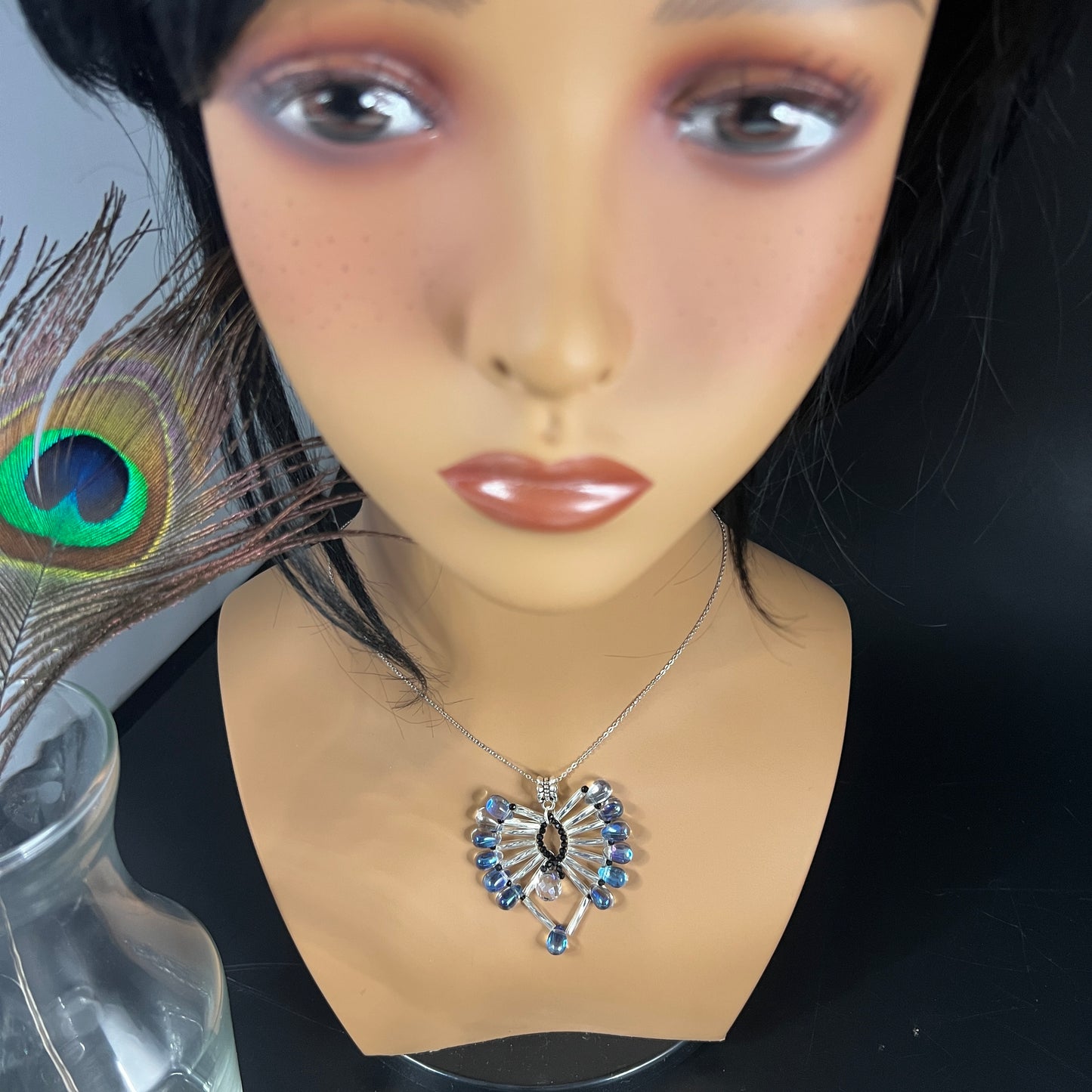 Yoni Beaded Pendant
