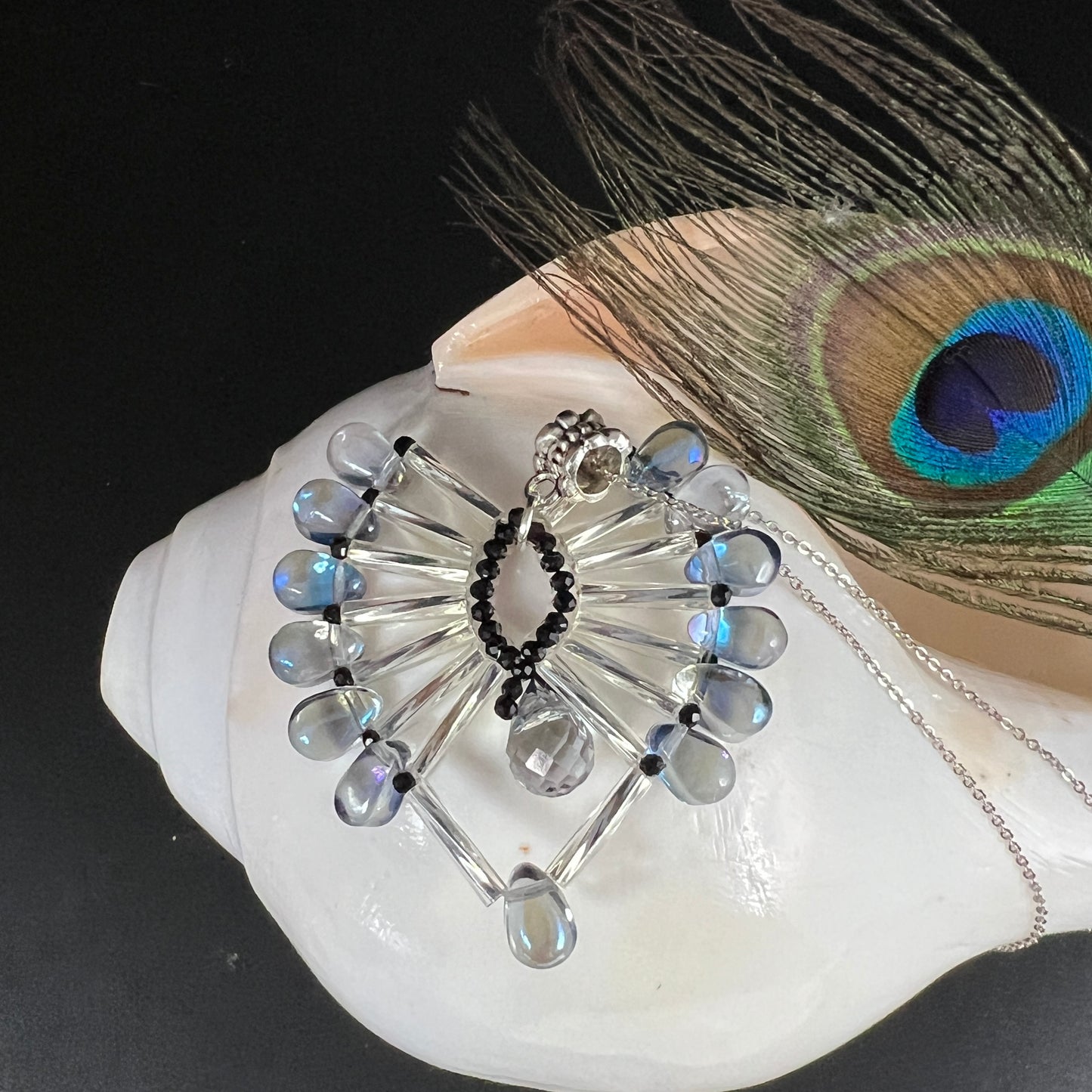 Yoni Beaded Pendant