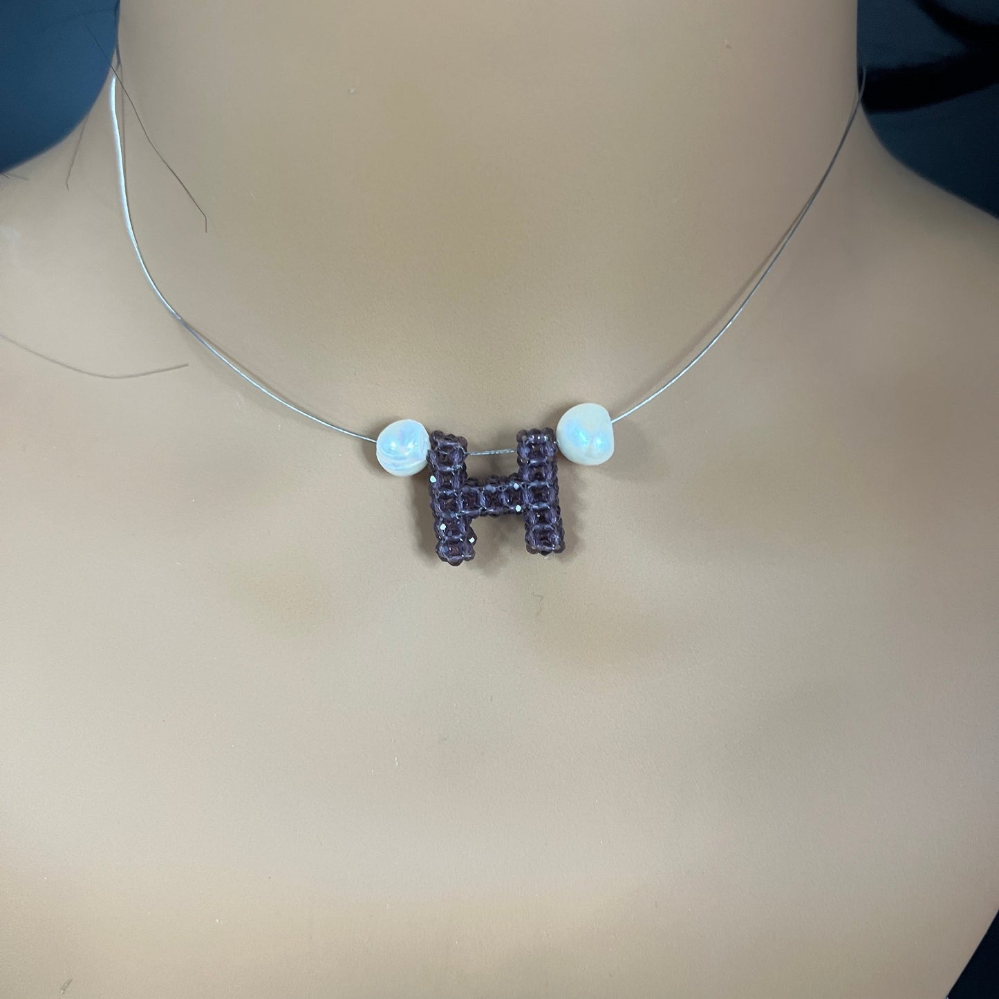 Personalized Beaded Initials or Words necklace