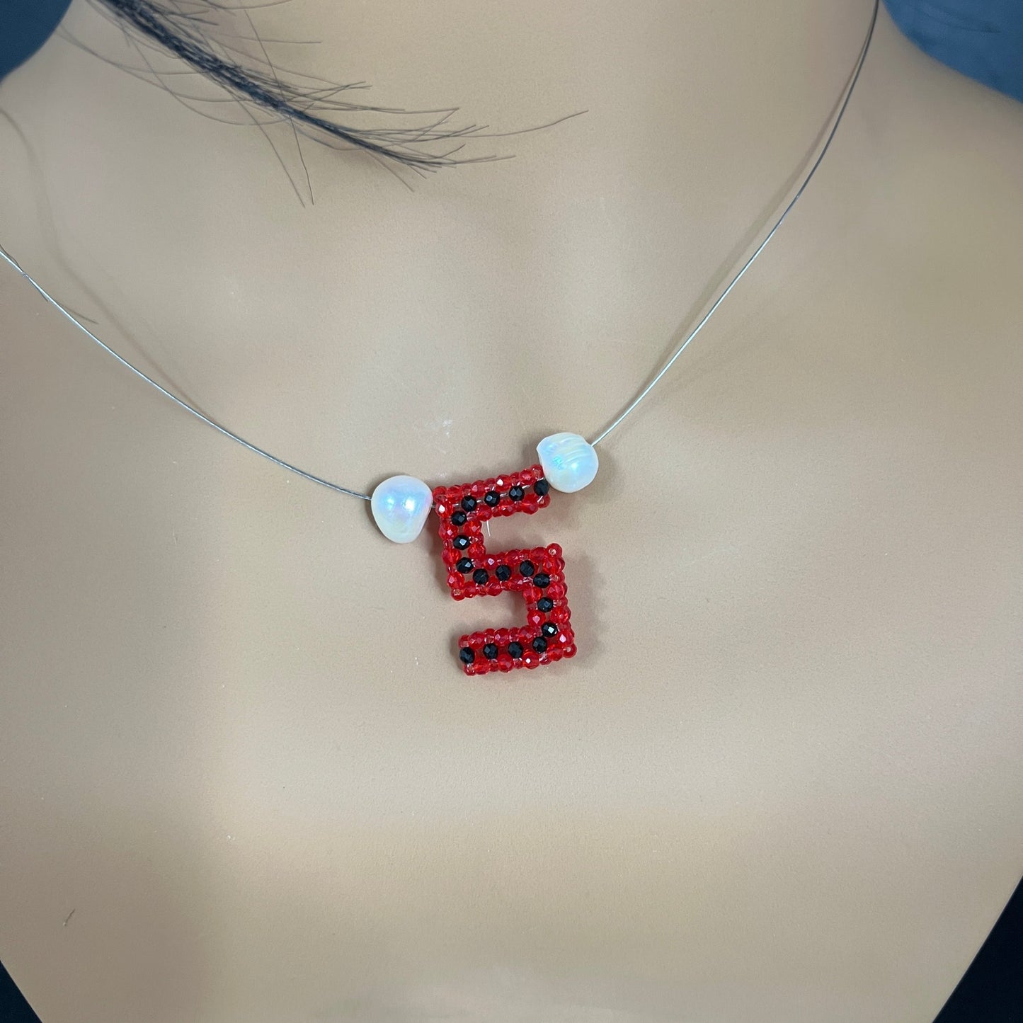 Personalized Beaded Initials or Words necklace