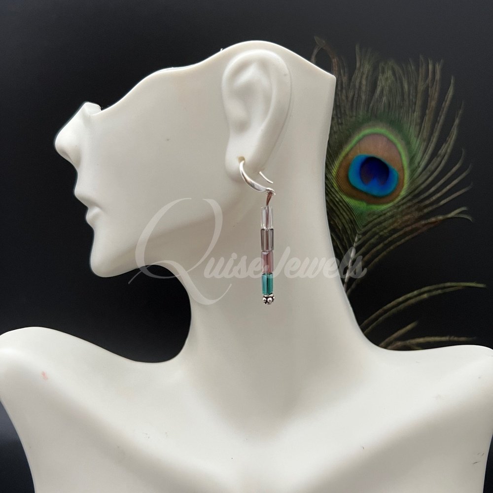 Crystal Layered Dangles-QuiseJewels