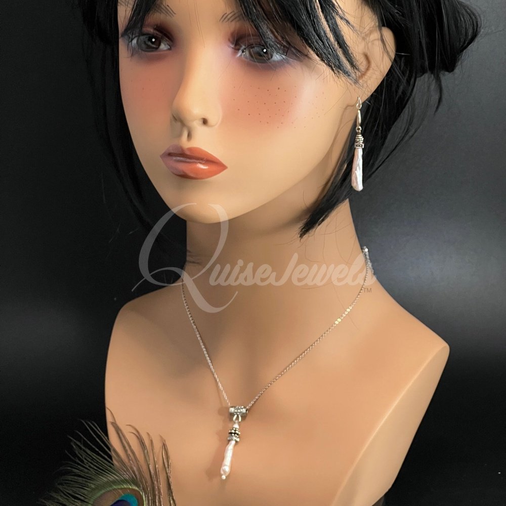 Keshi Pearl Pendant-QuiseJewels