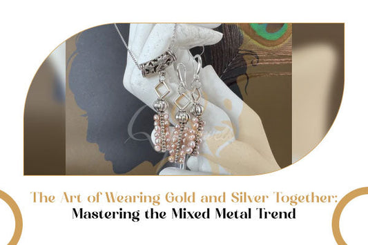 Mixing gold and silver jewelry