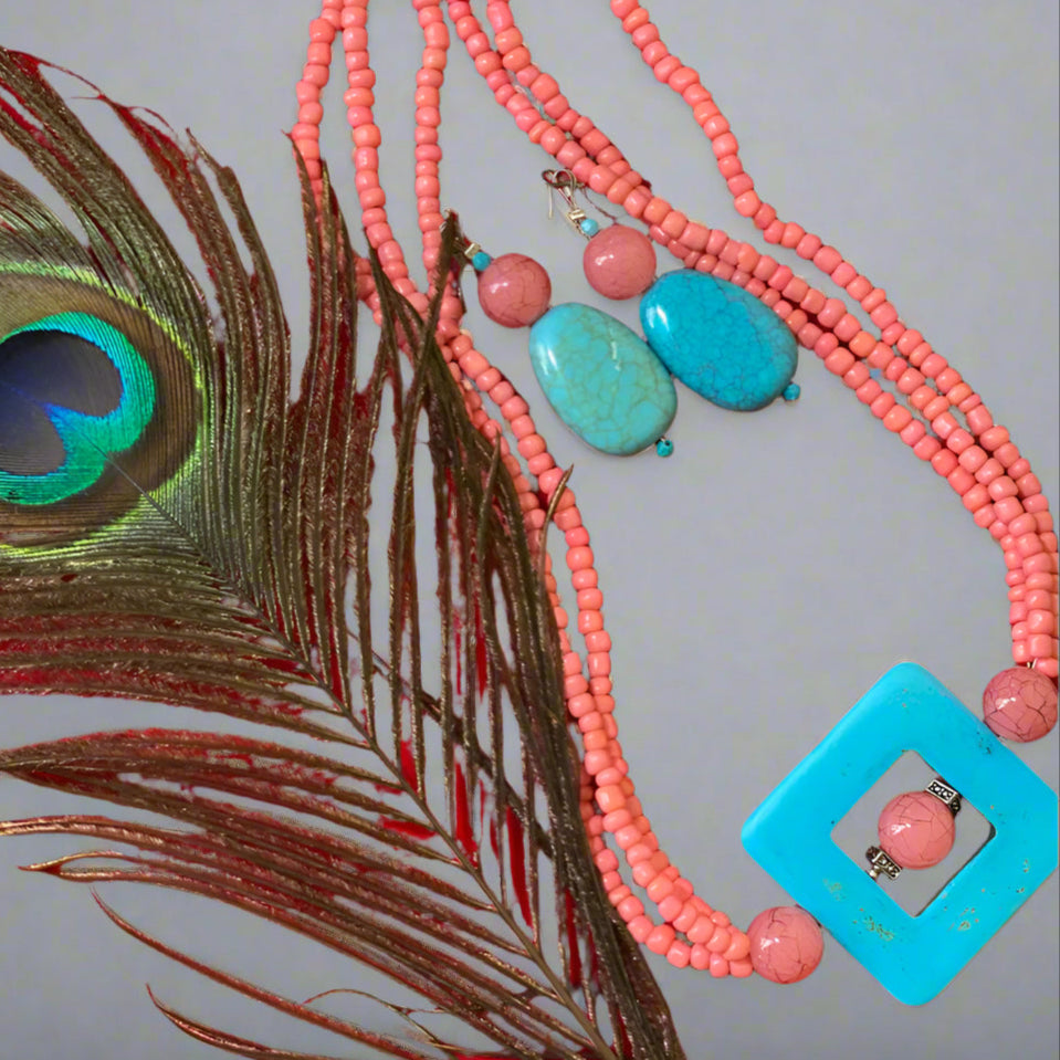 Imitation Turquoise Beads Jewelry