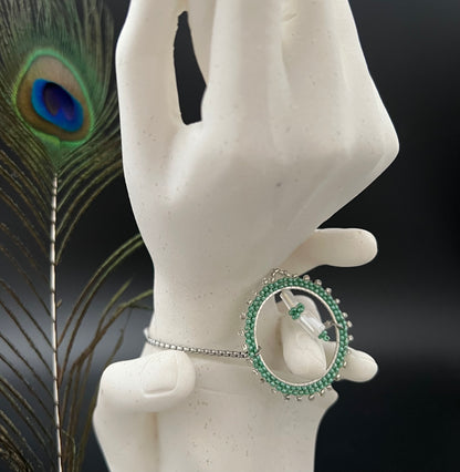 Beaded Circle Bracelet