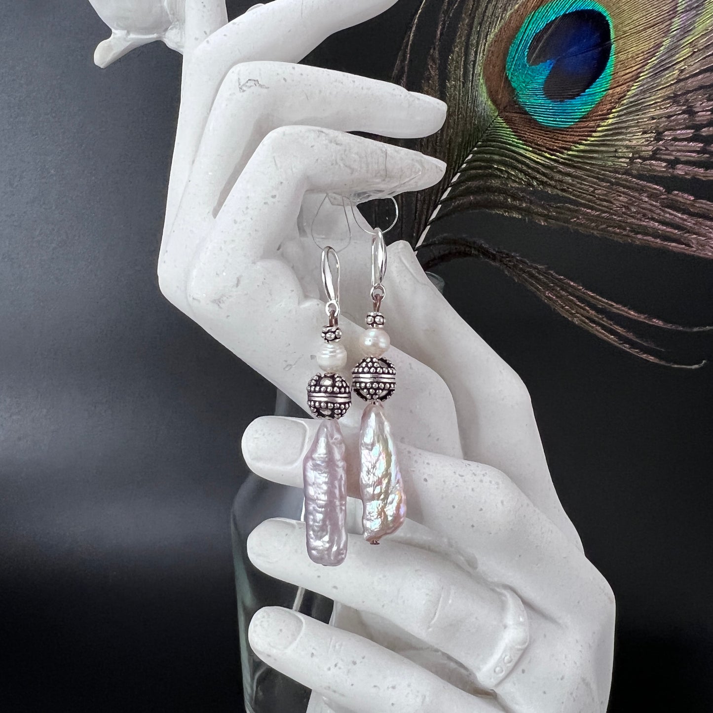 Keshi Pearl Earrings