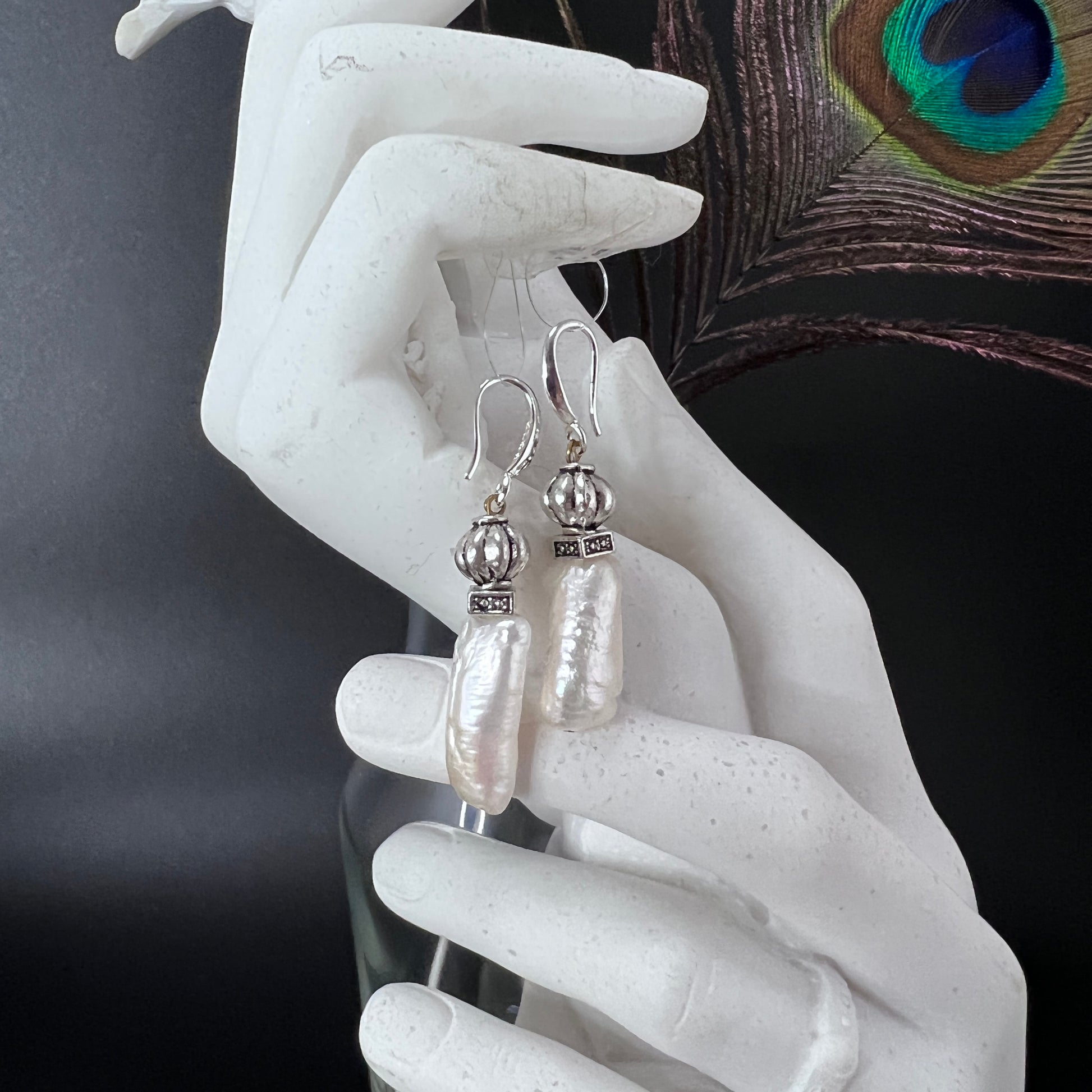 Keshi Pearl Earrings