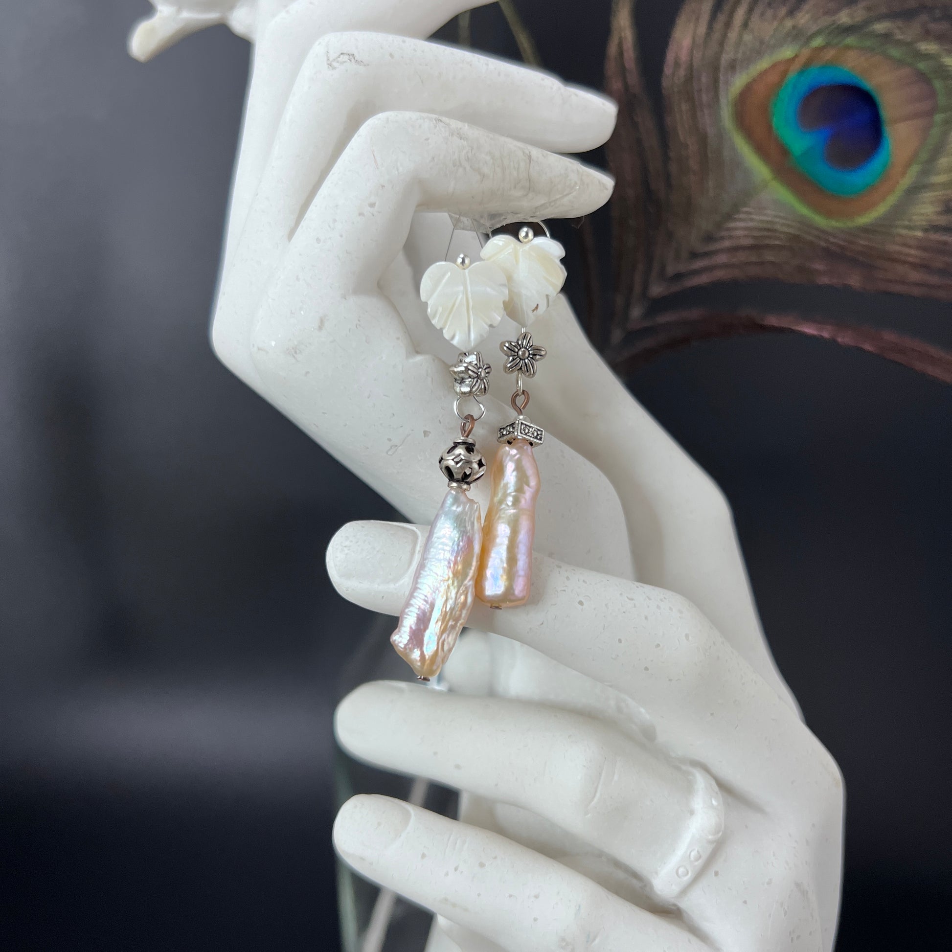 Keshi Pearl Earrings