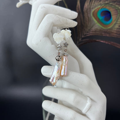 Keshi Pearl Earrings