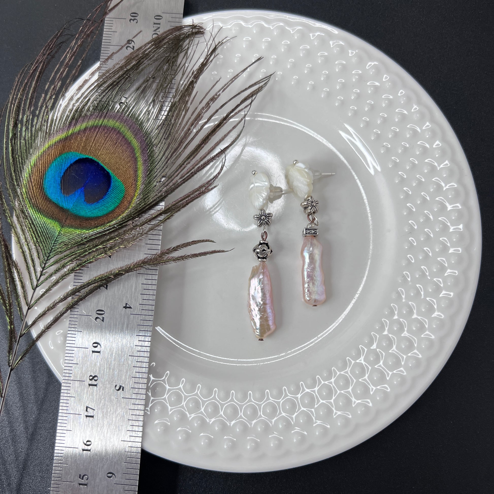 Keshi Pearl Earrings