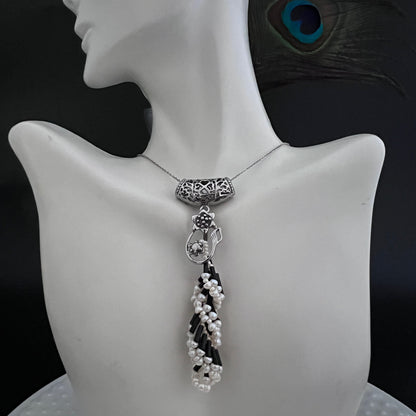 Pearly Swirl Pendant