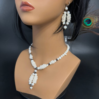 Pearl Yoni Beaded Jewelry Set