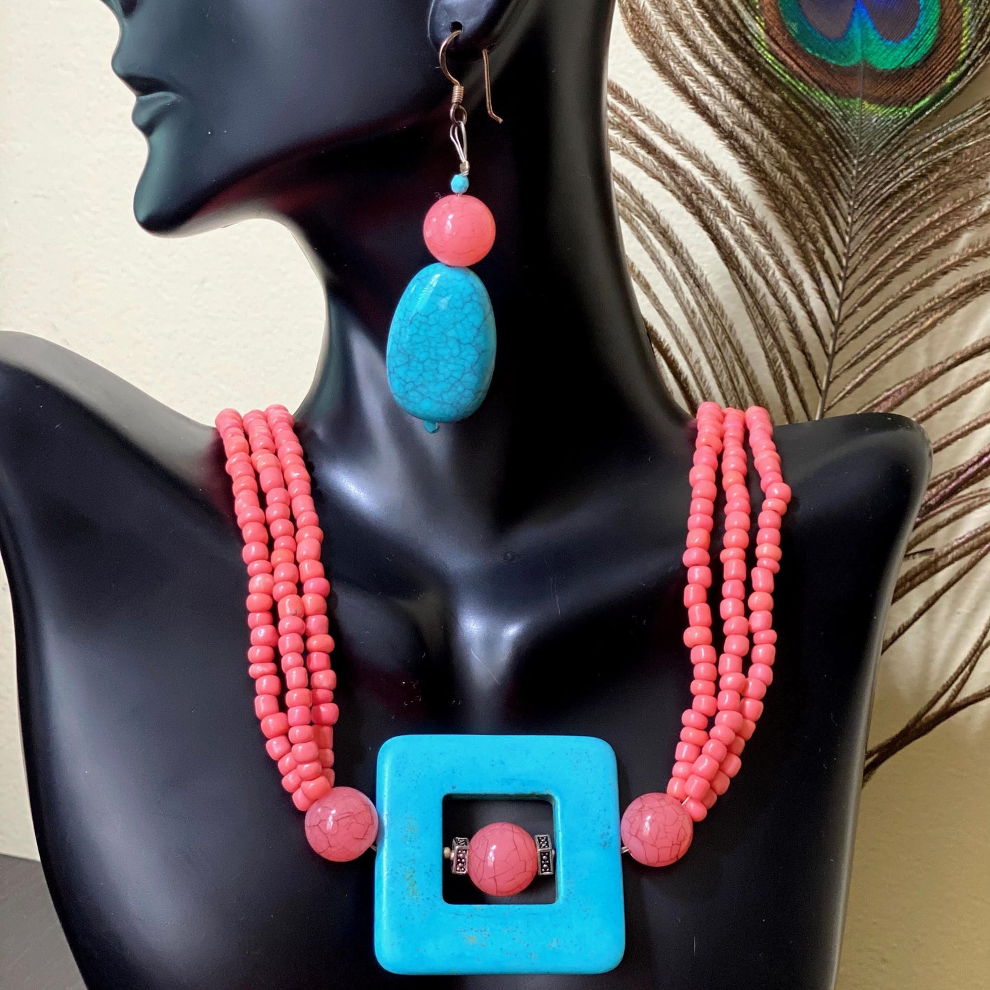 Imitation Turquoise Beads Jewelry
