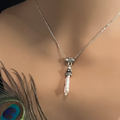 Keshi Pearl Pendant