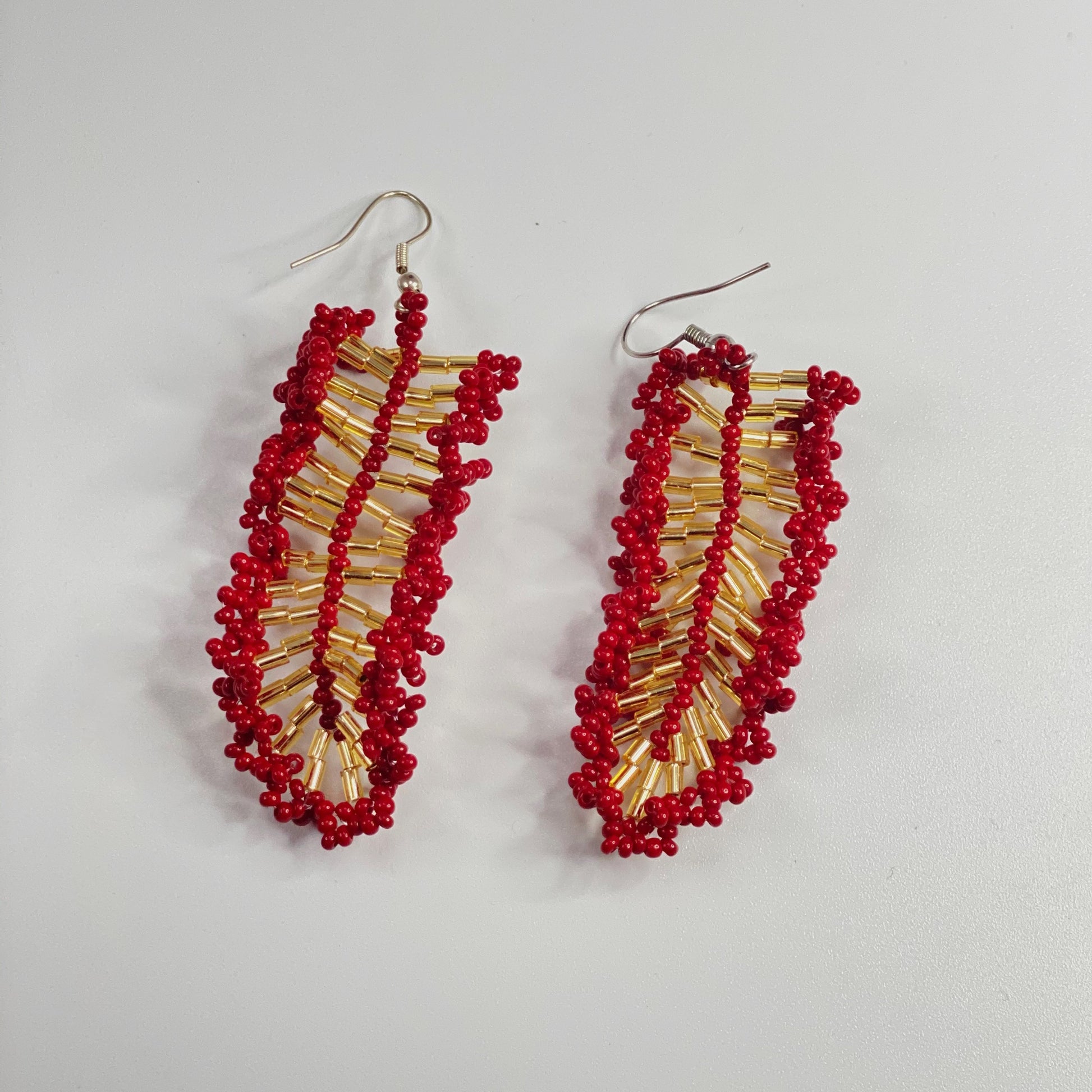 Long Leaf Earrings