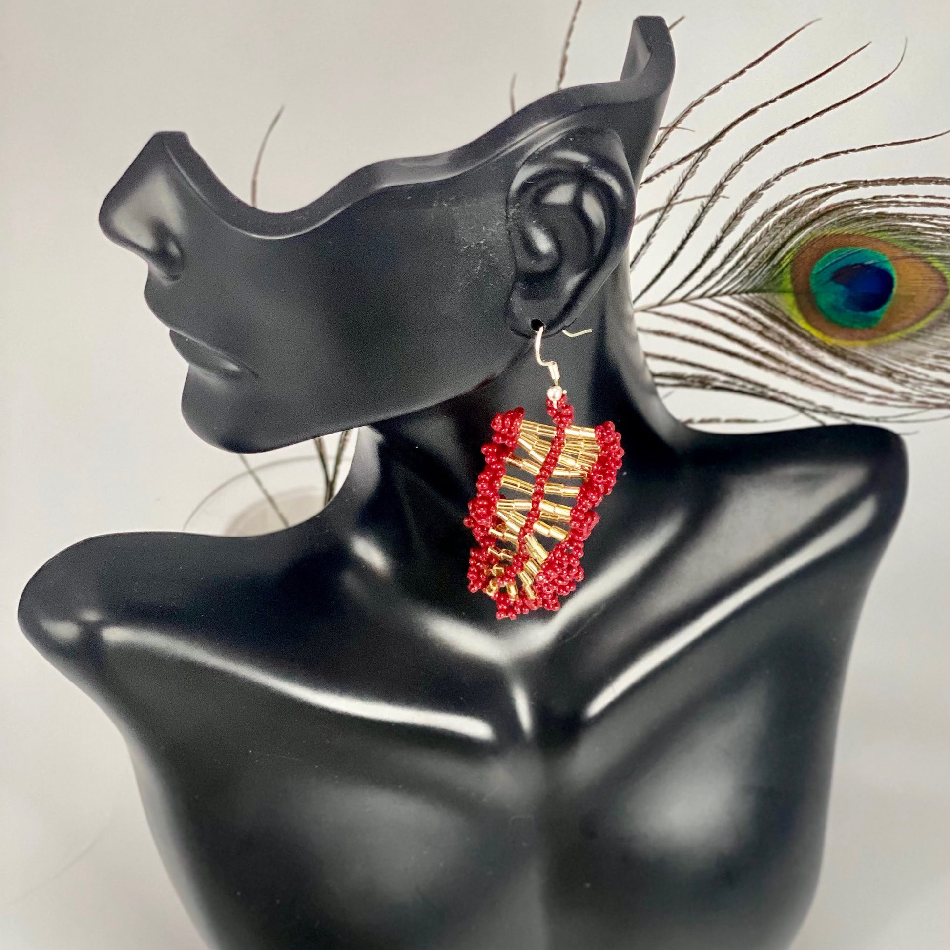 Long Leaf Earrings