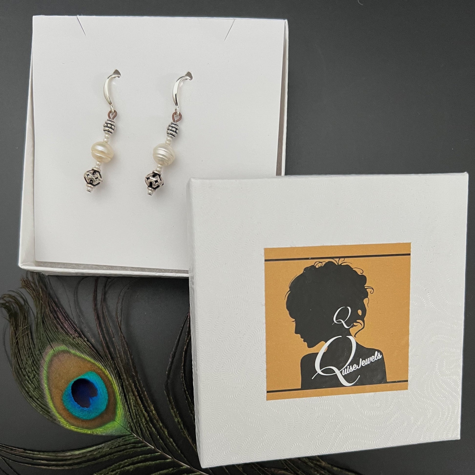 Small Pearl Earrings