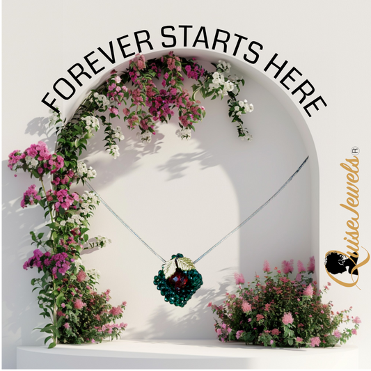 Magicle Mistletoe Cube Pendant