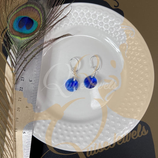 Crystal Ravioli Earrings-QuiseJewels